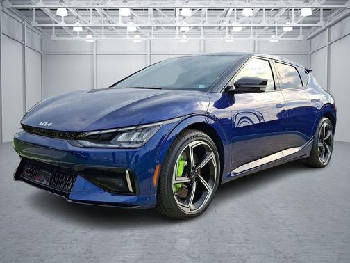 Yacht Blue 2023 Kia EV6 GT