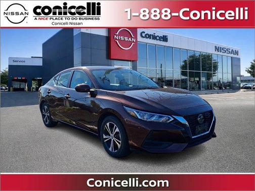 Rosewood Metallic 2023 Nissan Sentra SV