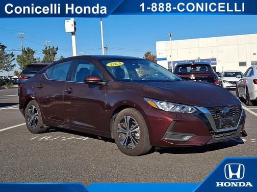 Rosewood Metallic 2023 Nissan Sentra SV
