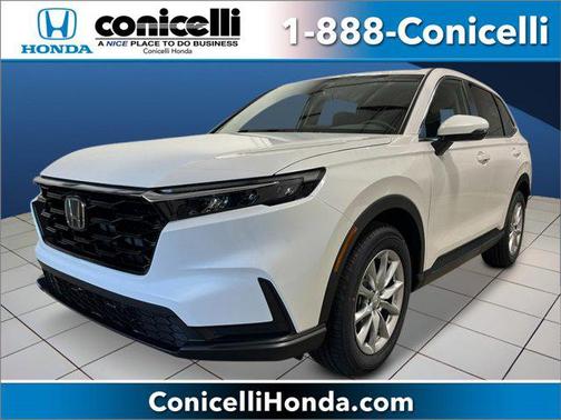 Platinum White Pearl 2026 Honda CR-V EX AWD