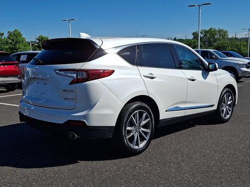 Platinum White Pearl 2021 Acura RDX Technology Package