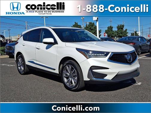 Platinum White Pearl 2021 Acura RDX Technology Package