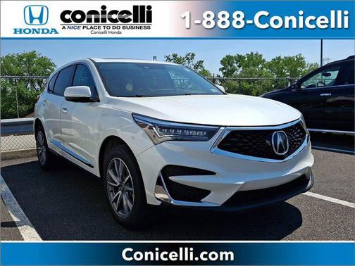 Platinum White Pearl 2021 Acura RDX Technology Package