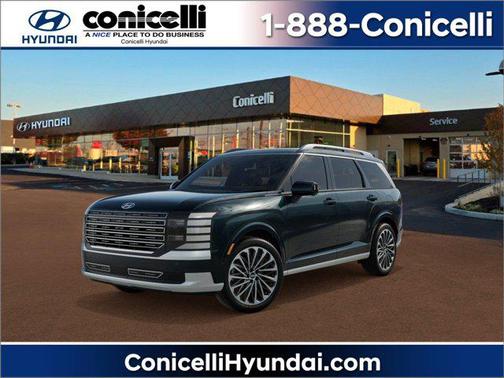 Robust Emerald Pearl 2026 Hyundai Palisade Hybrid Calligraphy SUV