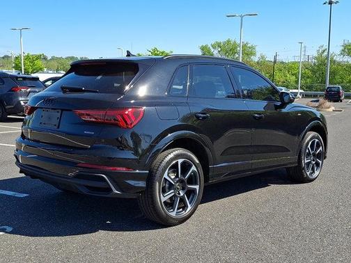 Mythos Black Metallic 2025 Audi Q3 45 S line Premium Plus