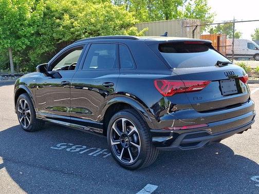 Mythos Black Metallic 2025 Audi Q3 45 S line Premium Plus