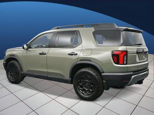 Ash Green Metallic 2026 Honda Passport AWD TrailSport Elite Blackout