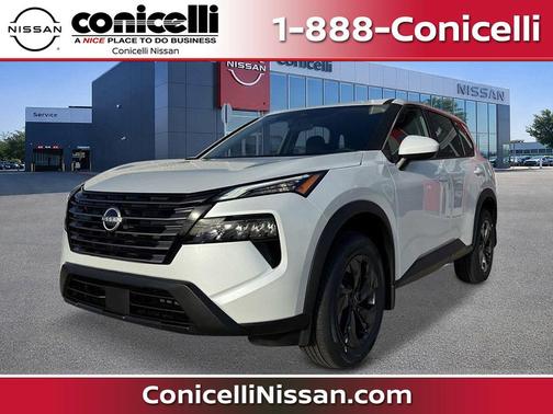 Everest White Pearl Tricoat 2026 Nissan Rogue SV