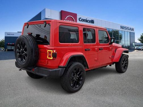Firecracker Red Clearcoat 2025 Jeep Wrangler 4xe Sahara