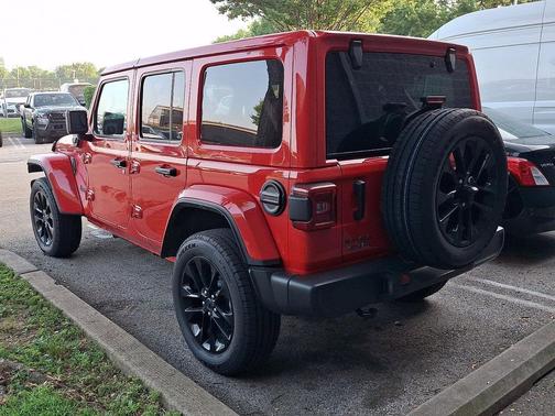 Firecracker Red Clearcoat 2025 Jeep Wrangler 4xe Sahara
