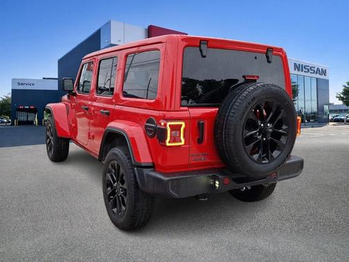 Firecracker Red Clearcoat 2025 Jeep Wrangler 4xe Sahara