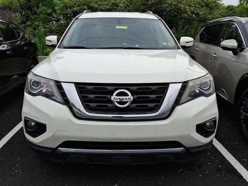 Glacier White 2019 Nissan Pathfinder SV