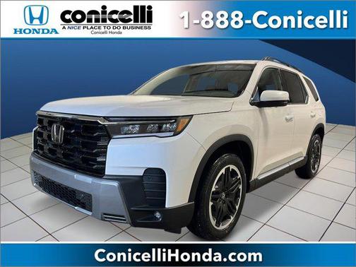 Platinum White Pearl 2026 Honda Pilot Touring 8-Passenger