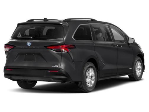 Midnight Black Metallic 2021 Toyota Sienna LE