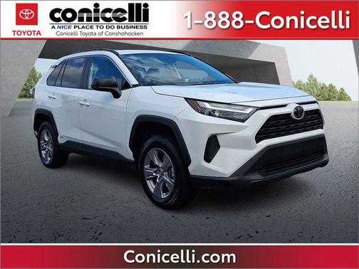 Ice Cap 2025 Toyota RAV4 Hybrid LE