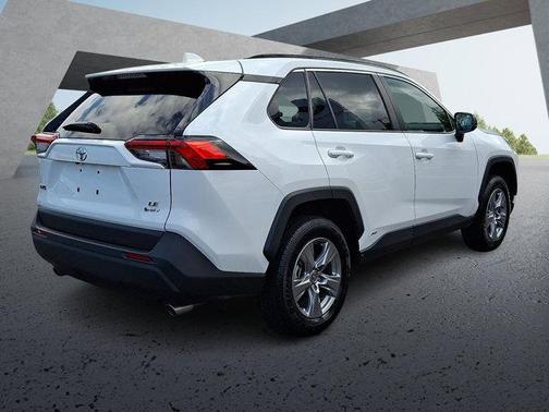 Ice Cap 2025 Toyota RAV4 Hybrid LE