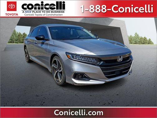 Silver 2021 Honda Accord Sport SE 1.5T