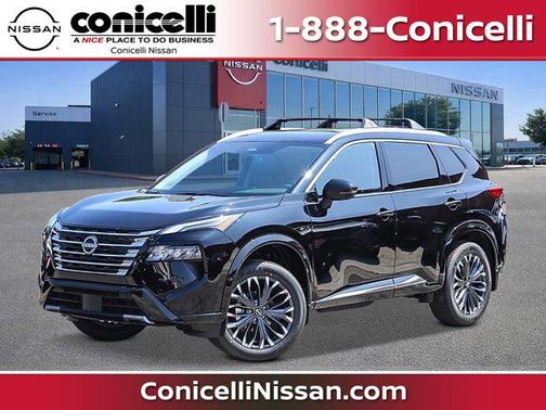 Super Black 2026 Nissan Rogue Platinum