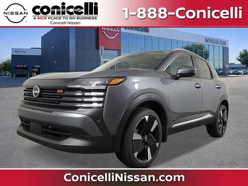 Gun Metallic 2026 Nissan Kicks SR
