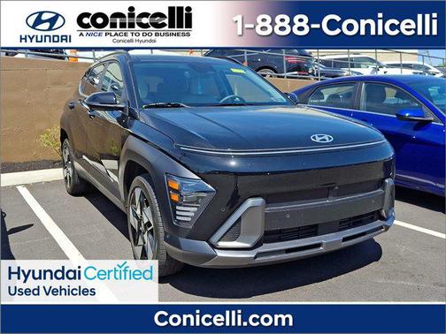 Abyss Black Pearl 2024 Hyundai KONA Limited