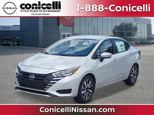 Brilliant Silver Metallic 2025 Nissan Versa 1.6 SV