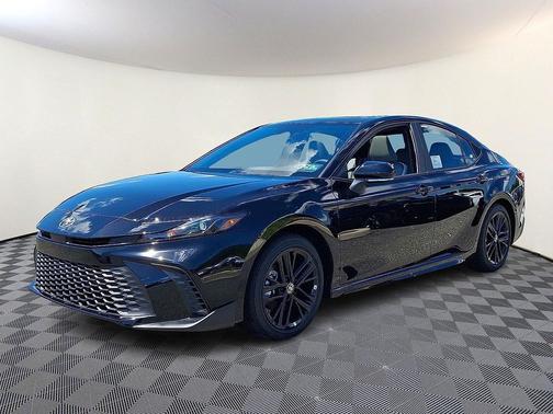 Midnight Black Metallic 2026 Toyota Camry SE