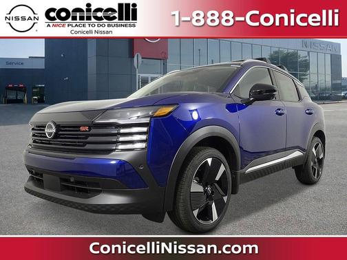 Deep Blue Pearl 2026 Nissan Kicks SR