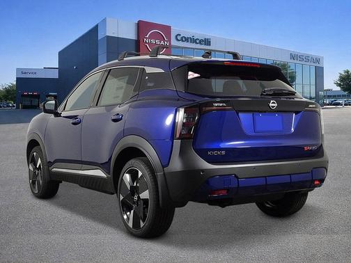Deep Blue Pearl 2026 Nissan Kicks SR