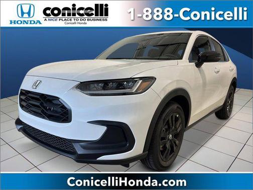 Platinum White Pearl 2026 Honda HR-V AWD Sport