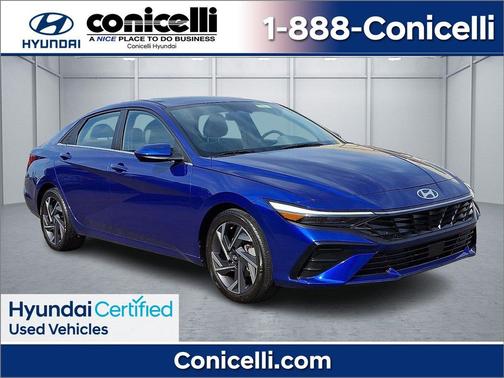 Intense Blue 2024 Hyundai ELANTRA SEL