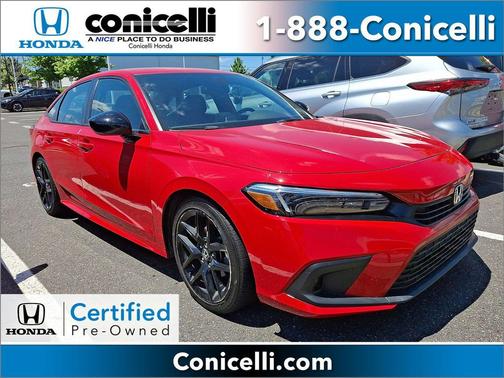 Rallye Red 2023 Honda Civic Sport