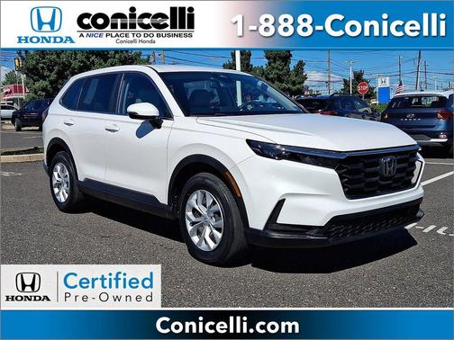 Platinum White Pearl 2025 Honda CR-V LX AWD