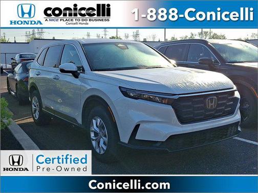 Platinum White Pearl 2025 Honda CR-V LX AWD