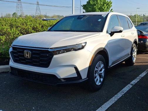Platinum White Pearl 2025 Honda CR-V LX AWD