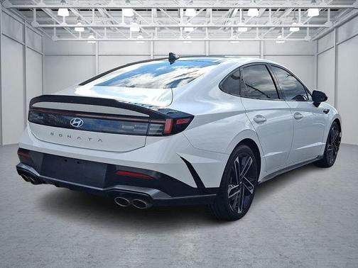 Serenity White 2024 Hyundai SONATA N Line