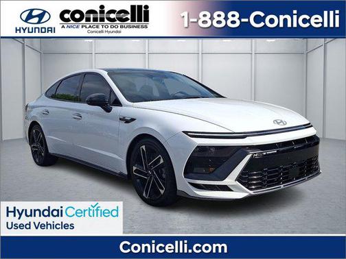 Serenity White 2024 Hyundai SONATA N Line
