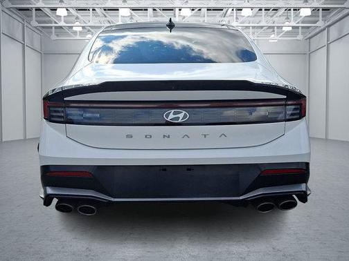 Serenity White 2024 Hyundai SONATA N Line