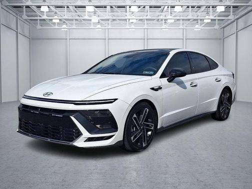 Serenity White 2024 Hyundai SONATA N Line