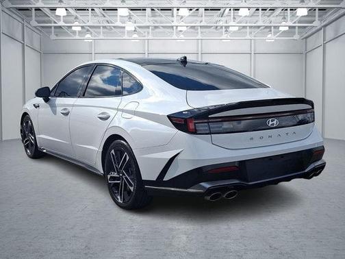 Serenity White 2024 Hyundai SONATA N Line