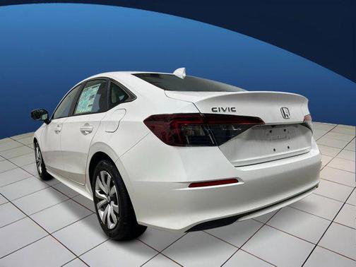 Platinum White Pearl 2026 Honda Civic LX