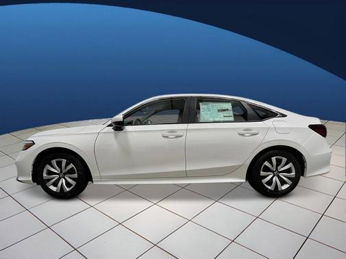 Platinum White Pearl 2026 Honda Civic LX