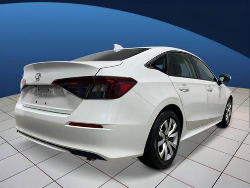 Platinum White Pearl 2026 Honda Civic LX