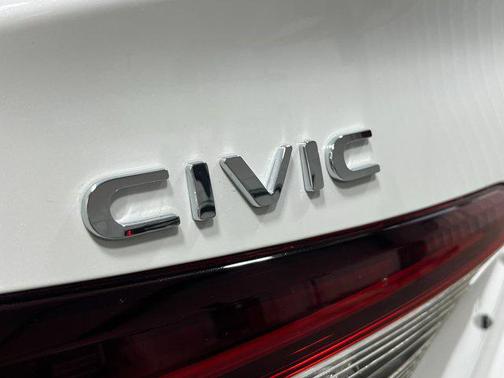 Platinum White Pearl 2026 Honda Civic LX