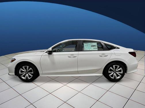 Platinum White Pearl 2026 Honda Civic LX