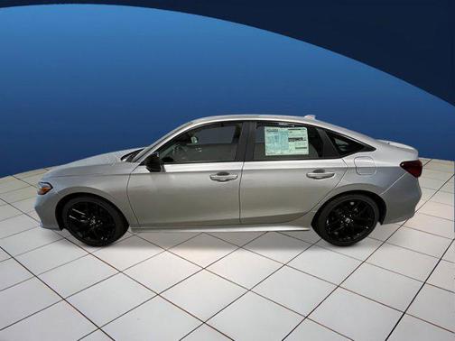 Solar Silver Metallic 2026 Honda Civic Sport