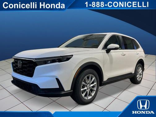 Platinum White Pearl 2026 Honda CR-V EX AWD