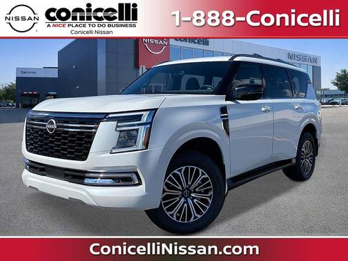 Aspen White Tricoat 2026 Nissan Armada SL