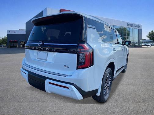 Aspen White Tricoat 2026 Nissan Armada SL