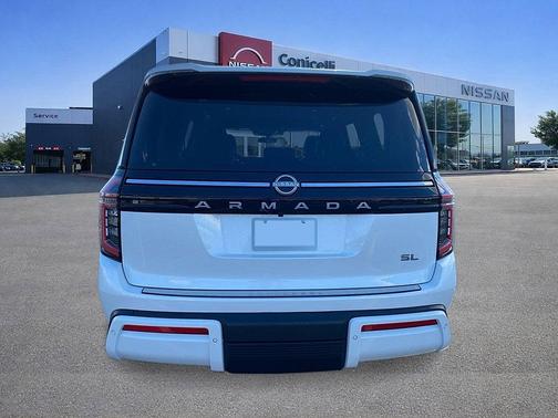 Aspen White Tricoat 2026 Nissan Armada SL