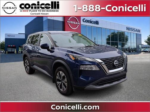 Caspian Blue Metallic 2022 Nissan Rogue SV